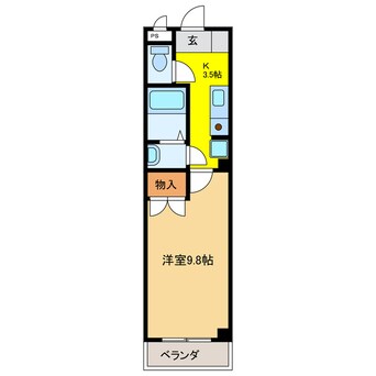 間取図 ポレール梅林