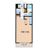 パセール青柳 1Rの間取り