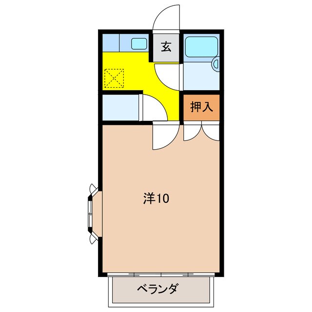 間取り図 オーエスコーポ蔵前