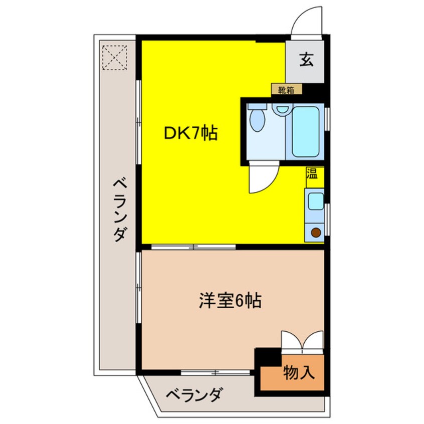 間取図 アーバンライフシティ