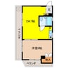 アーバンライフシティ 1DKの間取り