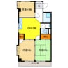 オーエスコーポ岐南 3DKの間取り