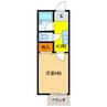 シティハイム城南Ｄ 1Kの間取り