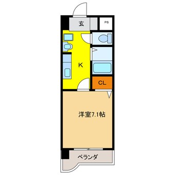 間取図 エントピア美笠