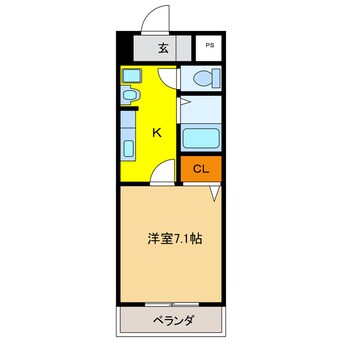 間取図 エントピア美笠