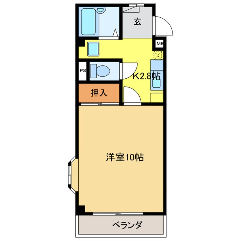 間取図 サンシティ林