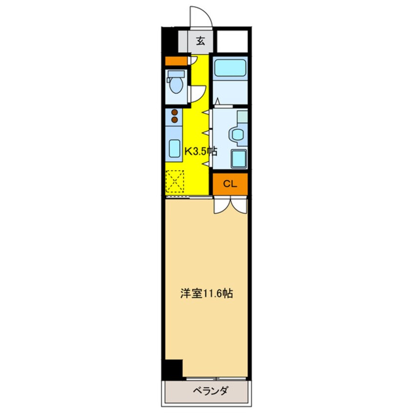 間取図 かむろビル　西館