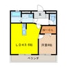 グランフォーレ 1LDKの間取り