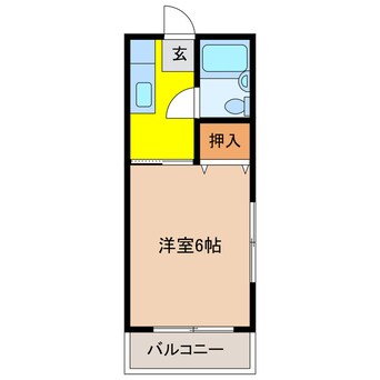 間取図 エクセランス岐阜西