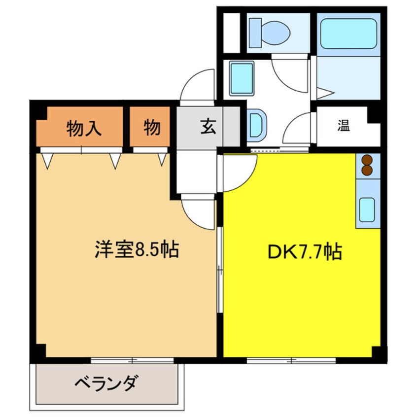 間取図 小川ハイツ