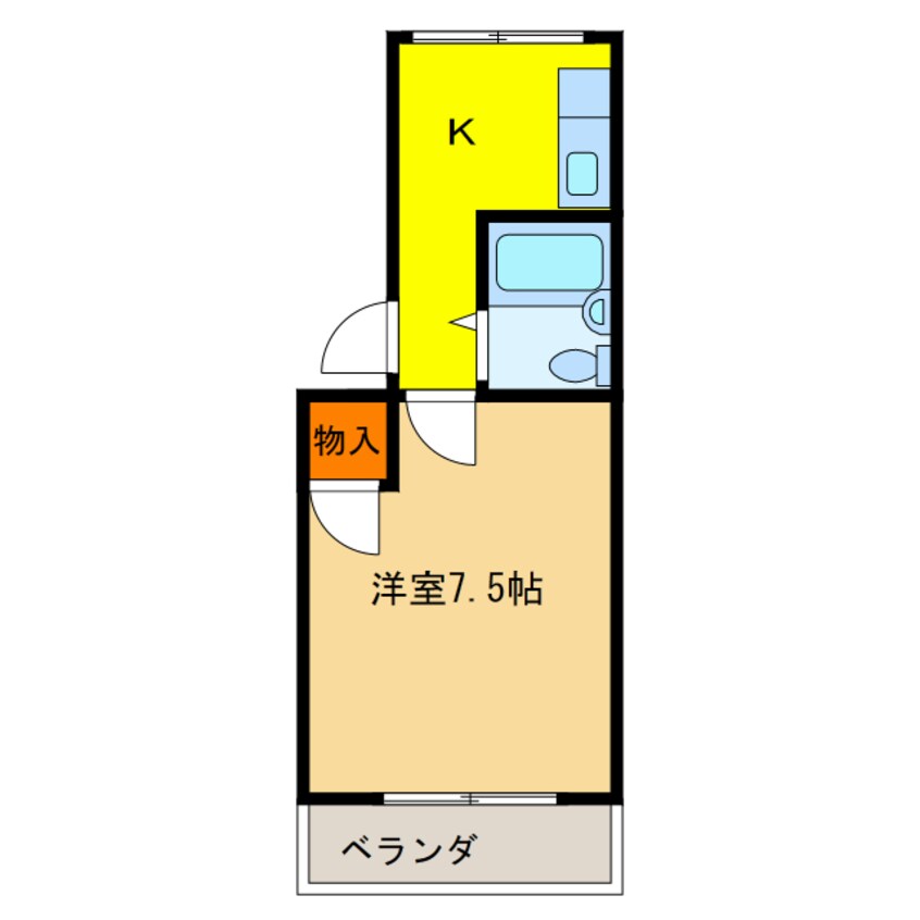 間取図 メゾン春日