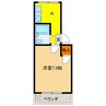 メゾン春日 1Kの間取り