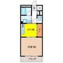 アビタシオンⅡの間取図