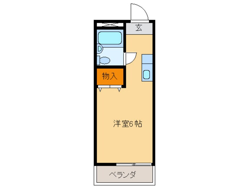 間取図 セジュール村瀬