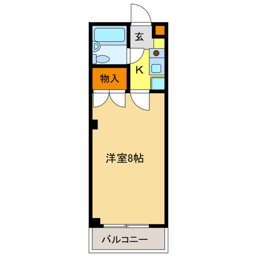 間取図 高野町ビル