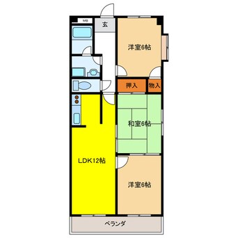 間取図 エステート林