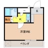 サテライト立花 1Rの間取り