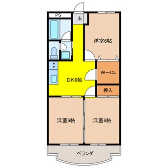 間取図 第2岐南ビル