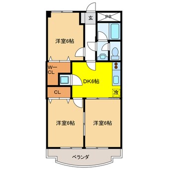 間取図 第2岐南ビル