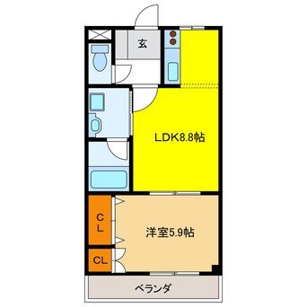 間取図 レシェンテ