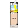 パレ岐東 1Kの間取り