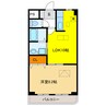 GREEN 1LDKの間取り