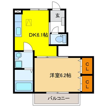 間取図 エスティーロ