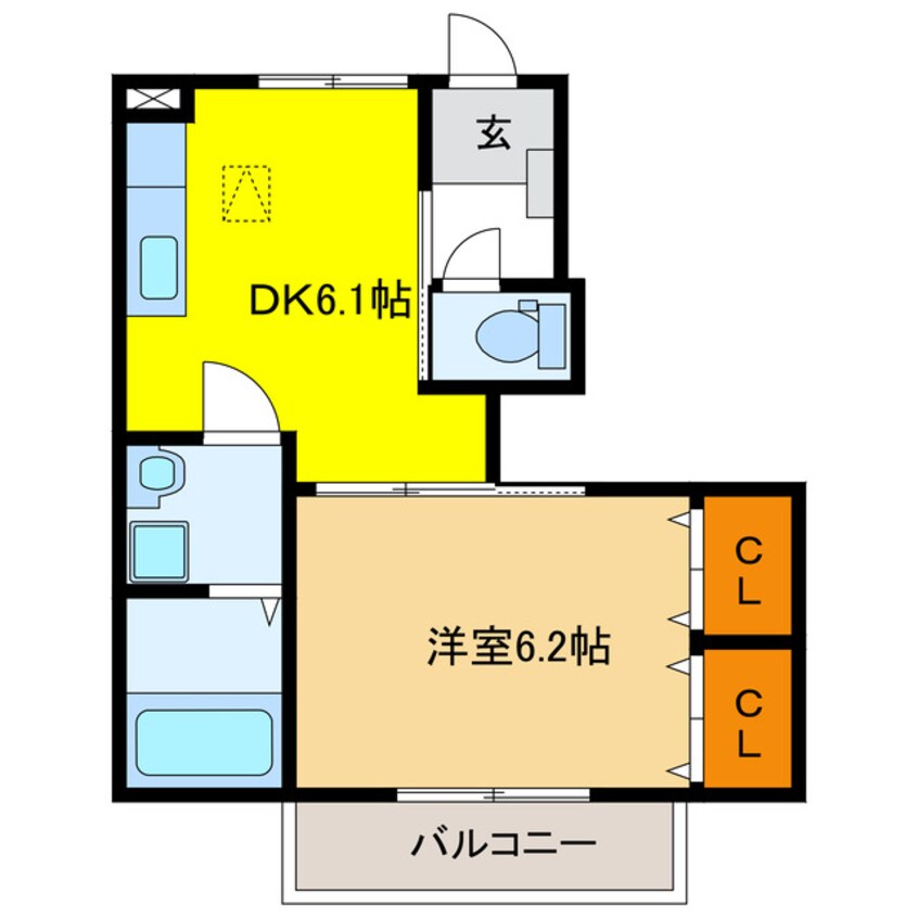 間取図 エスティーロ