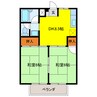 ナウ・キョーバシ 2DKの間取り