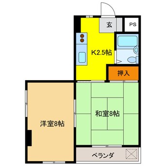 間取図 メゾンミフク