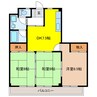 メゾン徳Ⅲ 3DKの間取り