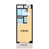 シティコア岐阜 1Rの間取り