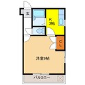ハイム　エクセルⅡの間取図