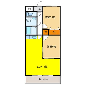 間取図 スモールマロン城東