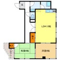 コーポ坂井田の間取図