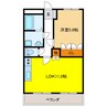 ＥＳＴＥＬＬＡ 1LDKの間取り