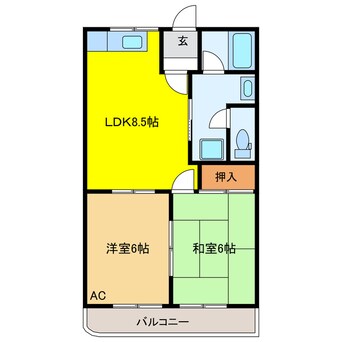 間取図 セーラズＢ