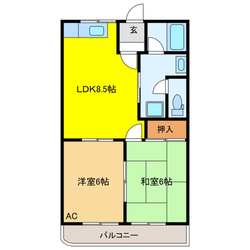 間取図 セーラズＢ