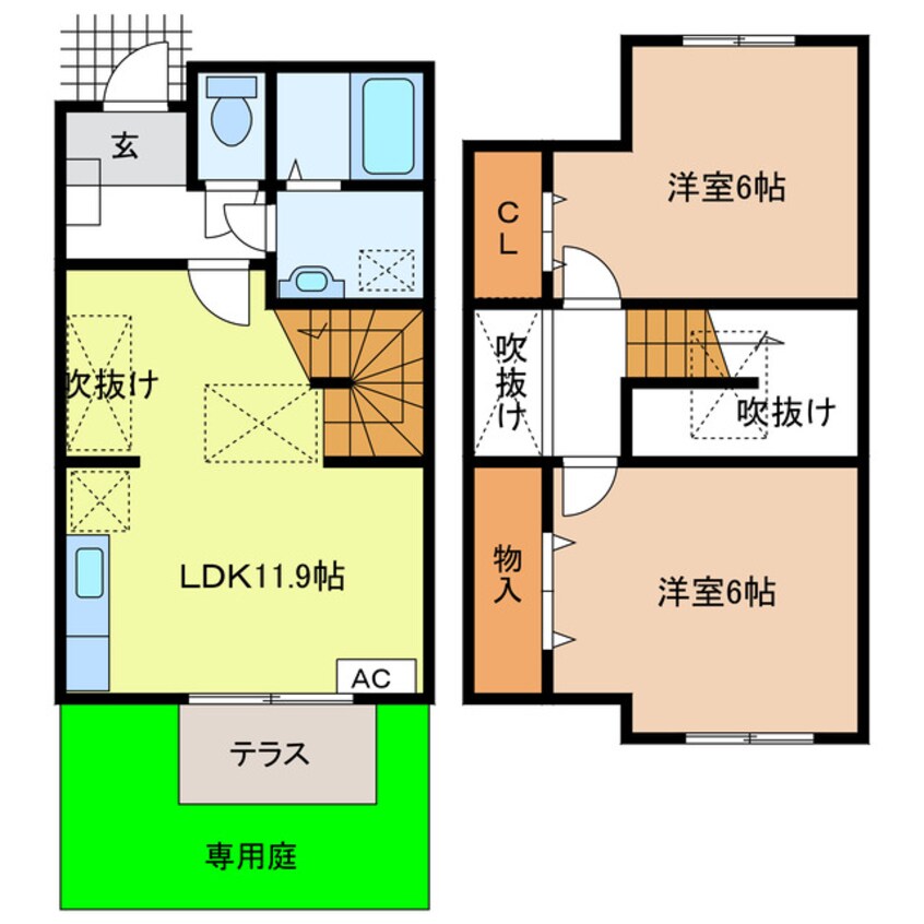 間取図 サンガーデンリリー