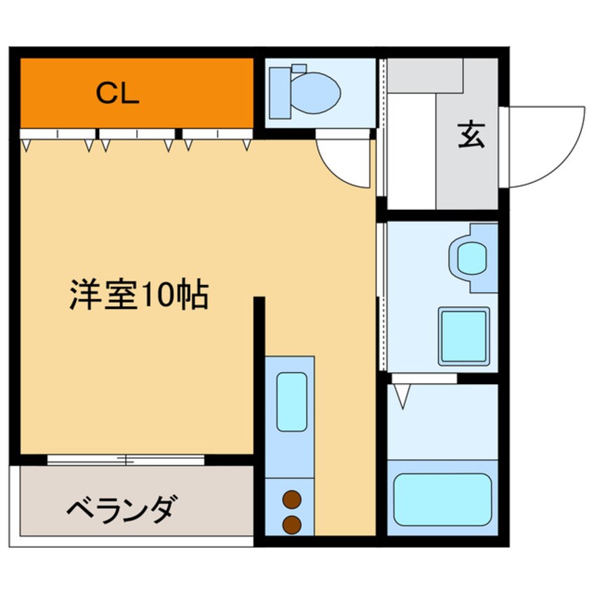 間取図 あすかⅢ