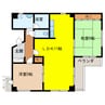 レジデンス３０ 2LDKの間取り
