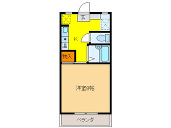 間取図 サンシティ杉山Ｖ