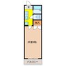 ラフォーレＫ２ 1Kの間取り