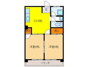間取図 小川第二ビル