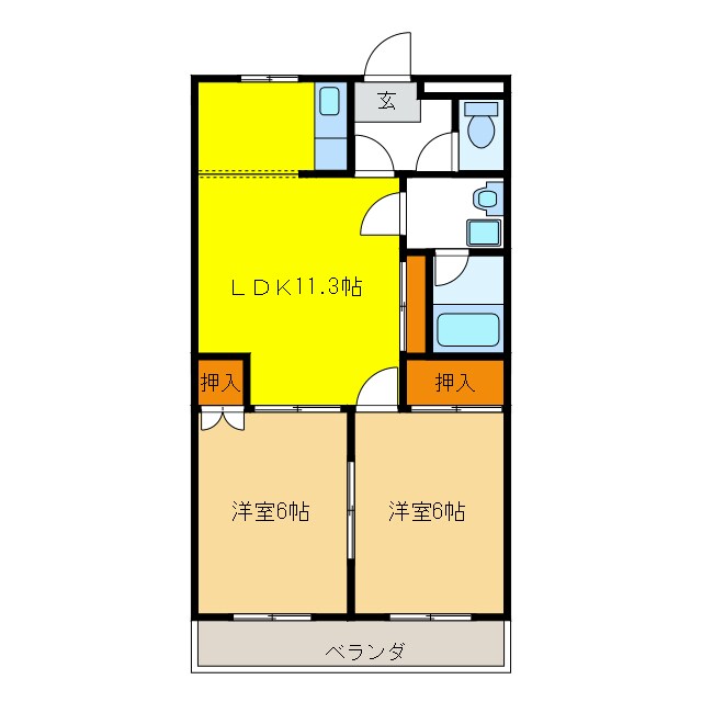 間取り図 コンフォースＳＵＮ