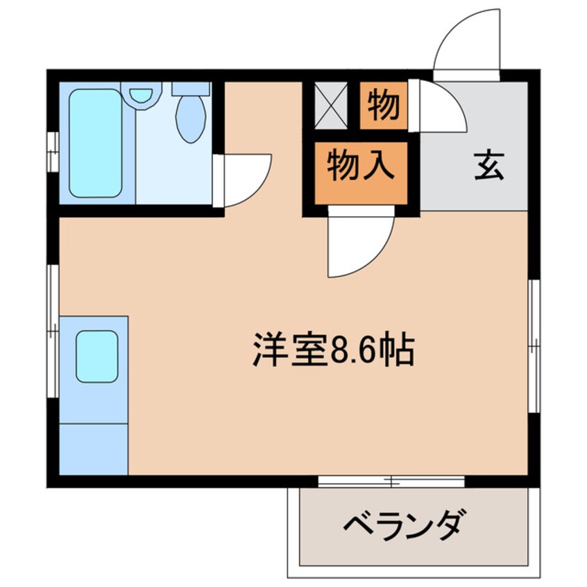 間取図 プレイスメゾンクロセ