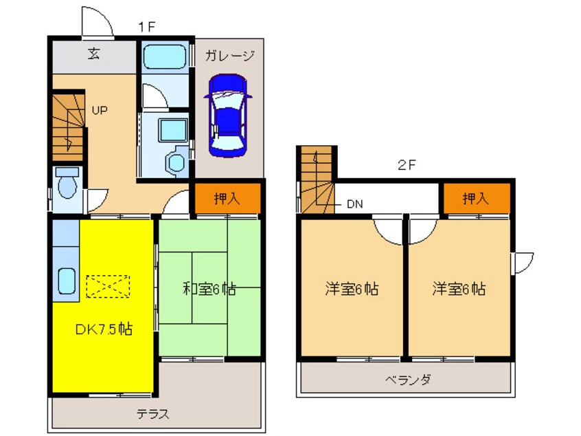 間取図 ＩＷＡＴＡコートハウス