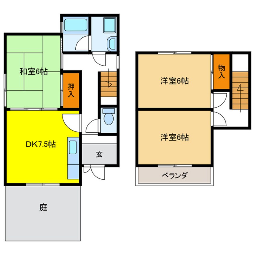 間取図 ＩＷＡＴＡコートハウス