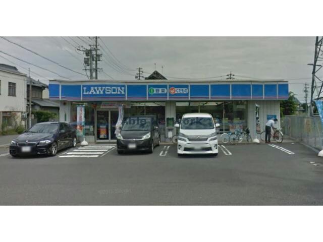 ローソン笠松門間店(コンビニ)まで761m ラフィネⅡ