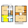 コーポ石原瀬 3DKの間取り